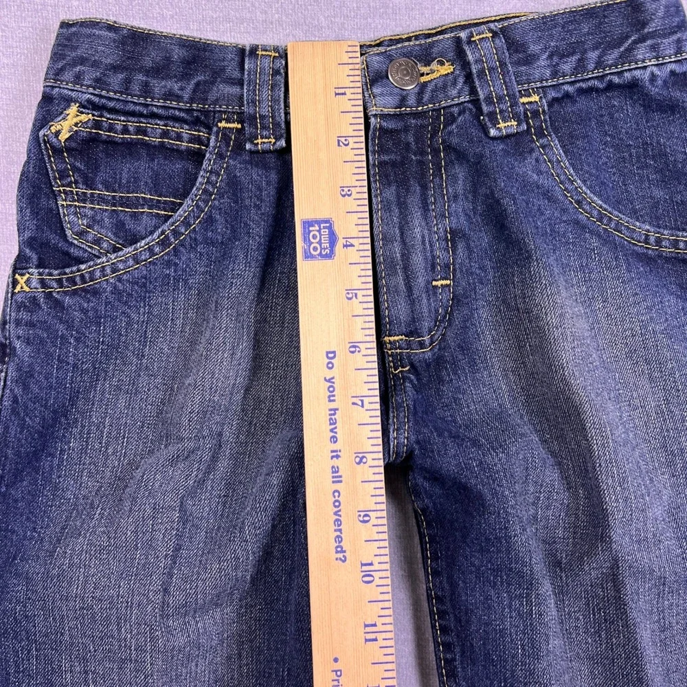 Wrangler Regular Fit Mid Rise Denim Shorts Boys Size 12 Blue‎ Cotton Blend